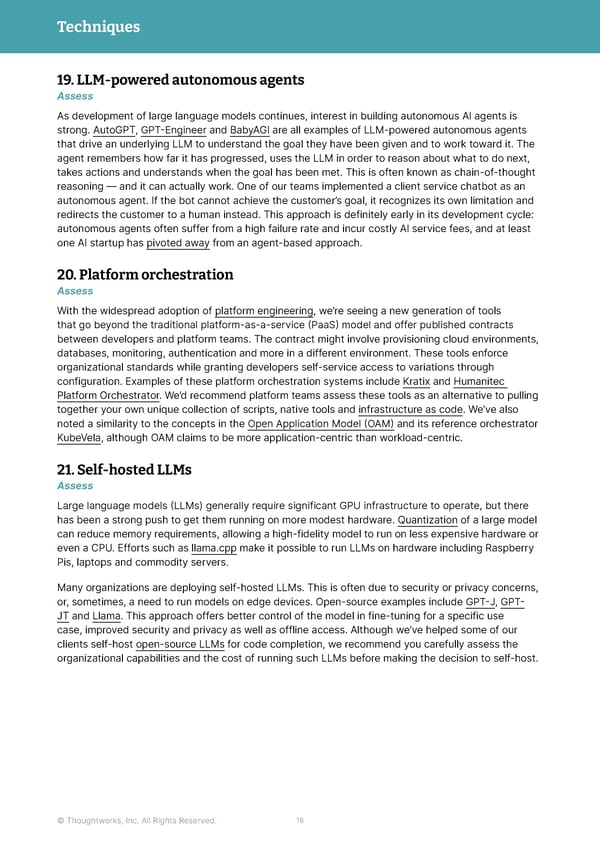 Thoughtworks Technology Radar - Page 18