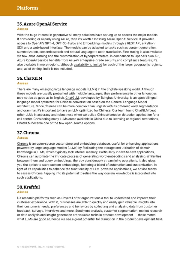 Thoughtworks Technology Radar - Page 24