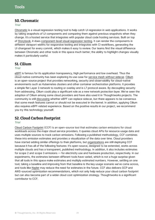 Thoughtworks Technology Radar - Page 29